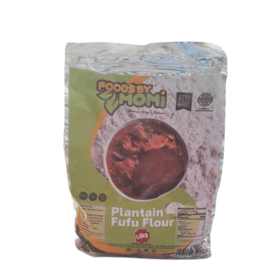Plantain Flour 1.5kg - Foodsbymomi