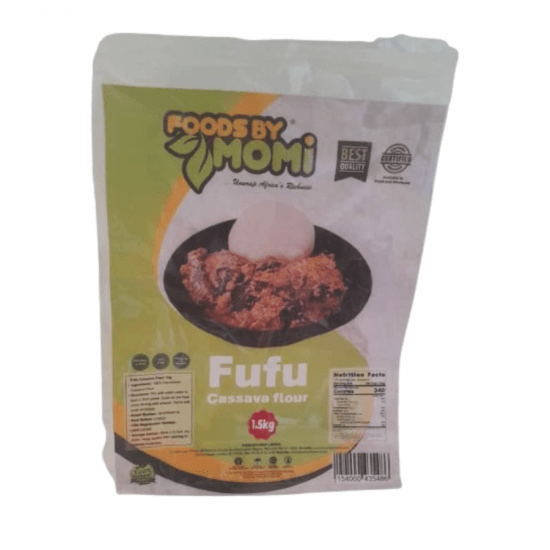 Fufu Cassava Flour 1.5kg - Foodsbymomi
