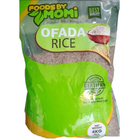 Ofada Rice 4kg - Foodsbymomi 