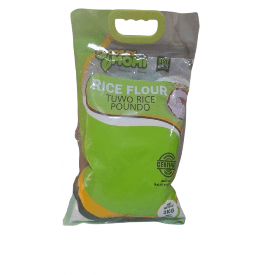 Rice Poundo Flour 2kg - Foodsbymomi 