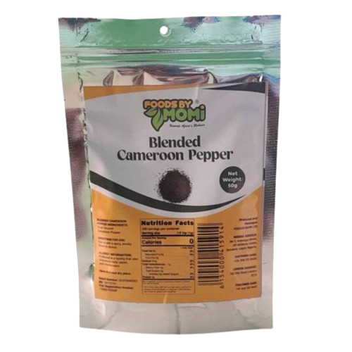 Blended Cameroon Pepper 50g - Foodsbymomi ...