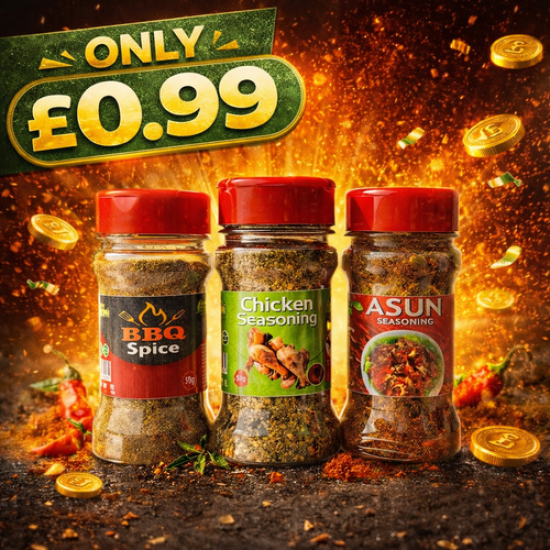 3 Spices for £0.99 - End of mo...